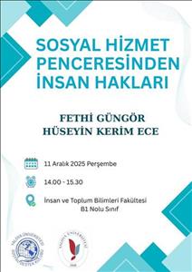 Sosyal Hizmet Penceresinden İnsan Hakları
